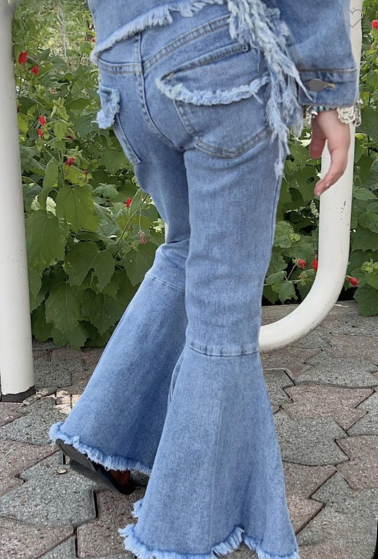 girls justice jeans denim pants – Encore Kids Consignment